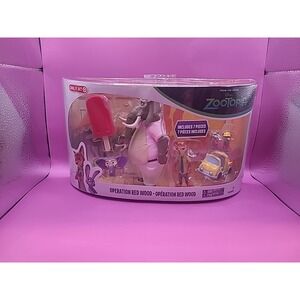 New ZOOTOPIA FIGURES - 7 Piece OPERATION RED WOOD Jerry Jumbeaux NICK WILDE Ele